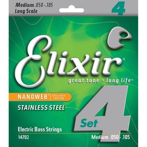 Elixir Nanoweb 14702 - Jeu De Cordes Basse - 50-105