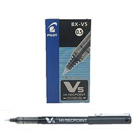Lot 6 stylos roller Hi-Tecpoint V5 bleu Pilot pas cher