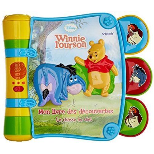 Vtech Winnie Livre Interactif - Mon Livre Des Découvertes - La Chasse Au Miel