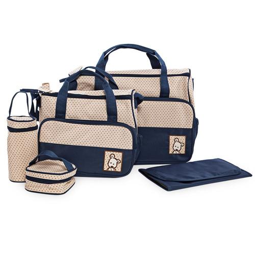 Sacs A Langer Bebe 5 Pieces Pour Bebe Sac A Main Sac Exterieur Sac Interieur Sac Repas Et Sac Biberon Couche Rakuten