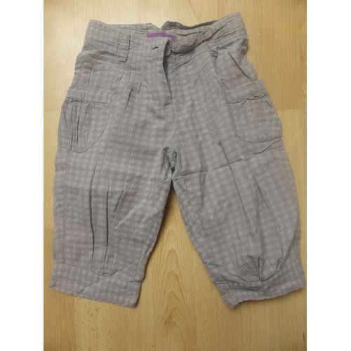 Pantacourt Lisa Rose Coton 6 Ans Marron