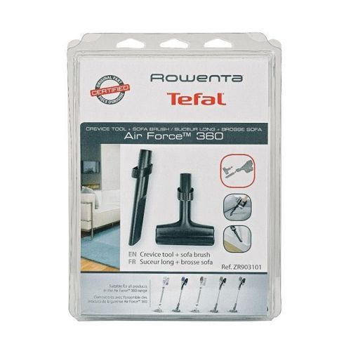 Suceur long + Brosse sofa pour ROWENTA Air Force 360
