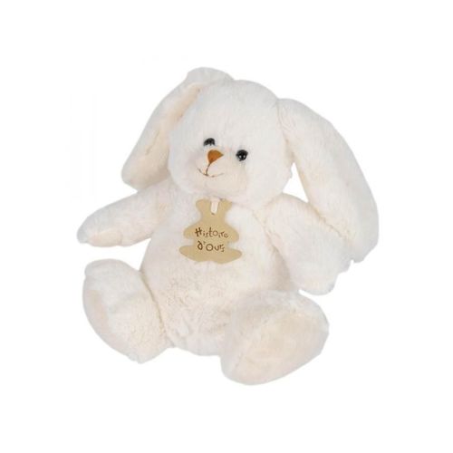 Doudou Histoire D'ours Lapin Boite A Musique Blanc Ho1931 Petit Modele