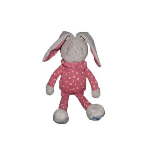 Doudou Klorane Lapin Rose Etoile