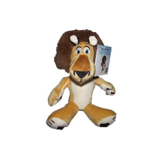 Doudou Dreamworks Heroes Lion Alex Madagascar Assis 25cms