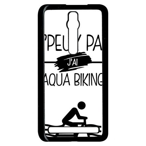 Coque Asus Zenfone 2 Ze551ml - J Peux Pas J Ai Aqua Biking 1 - Noir