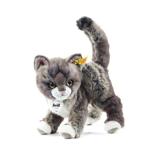 Steiff - 99335 - Peluche - Chat Kitty - Gris/Beige