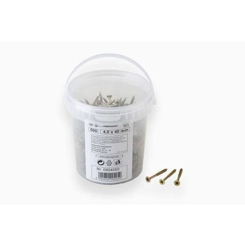 MEISTER Vis universelle 4.0x40mm 500 pieces