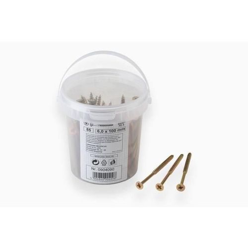 MEISTER Vis universelle 6.0x100mm 85 pieces