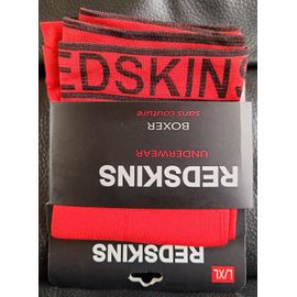 Boxer Redskins Homme Sans Couture, Rouge, L/Xl - Taille 4/5
