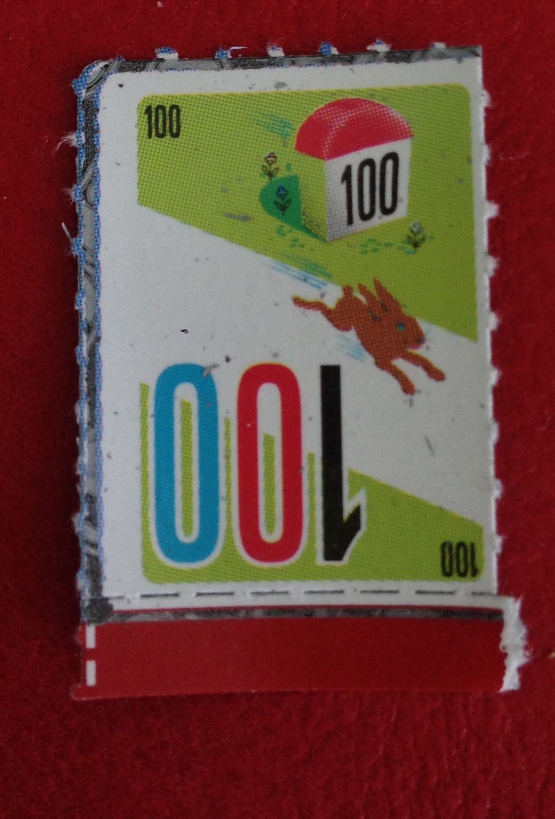 Vignette Mille Bornes - Borne 100