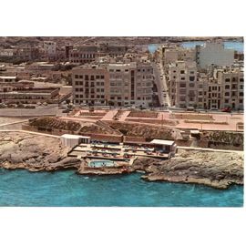 Malta And Lido - Aerial View Of The Tigne Court Hotel (Malte, Vue Aérienne)