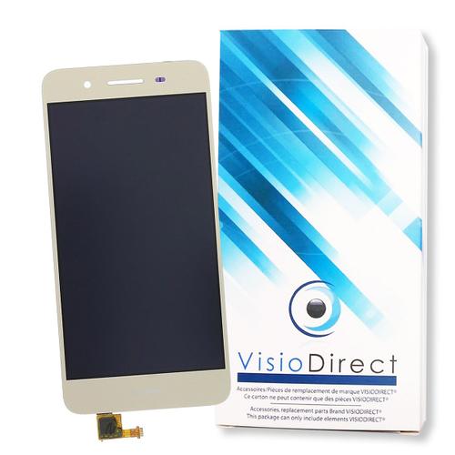 Visiodirect® Ecran Complet Pour Huawei Y5 Ii Or Téléphone Portable Vitre Tactile + Ecran Lcd