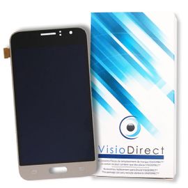 Visiodirect® Ecran Complet Pour Samsung Galaxy J1 2016 Sm-J120f Or Vitre Tactile + Ecran Lcd