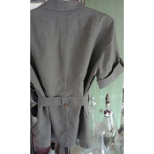 Veste C&a Canda Coton 44 Kaki