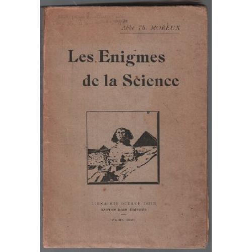 Les Énigmes De La Science