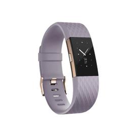 iMoshion Bracelet sportif en silicone Fitbit Charge 2 - Rose / Blanc