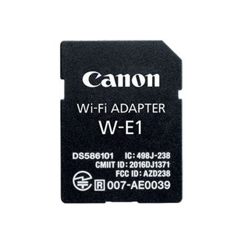Canon W-E1 - Adaptateur réseau - SD - 802.11b/g/n - pour EOS 5DS, 5DS R, 7D Mark II