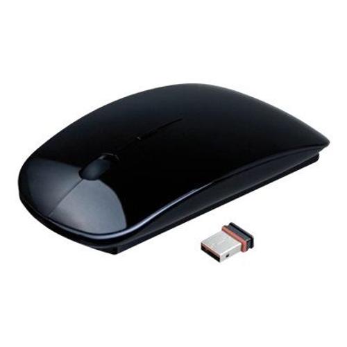 APM M102 - Souris - optique - 4 boutons - sans fil - 2.4 GHz - récepteur sans fil USB - noir