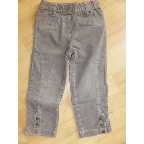 Pantalon Cyrillus Coton 4 Ans Marron