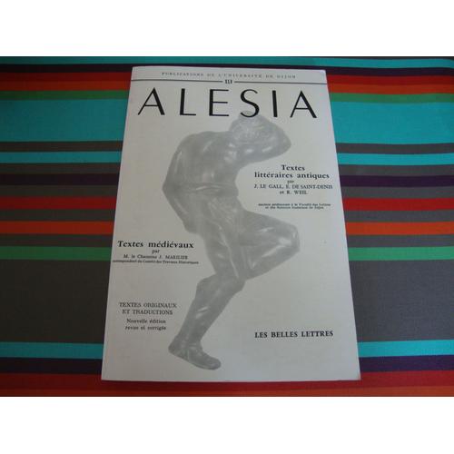 Alésia - Textes Originaux Et Traductions