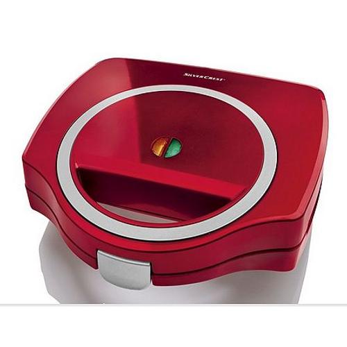 Appareil à Croque-Monsieur SilverCrest SSWM 750 B2 Rouge Rubis