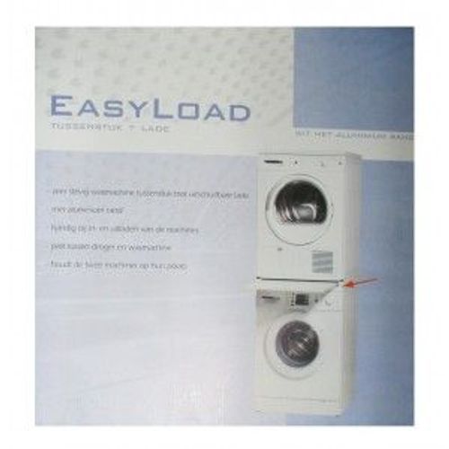Kit D'empilage Lave-Linge / Sèche-Linge Universel À Plateau Coulissant Easyload