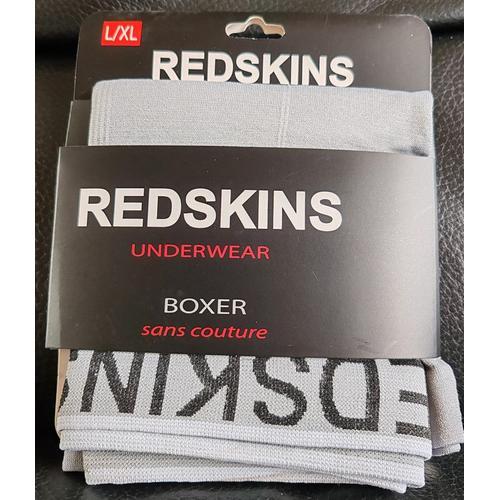 Boxer Redskins Homme Sans Couture, Gris, L/Xl - Taille 4/5
