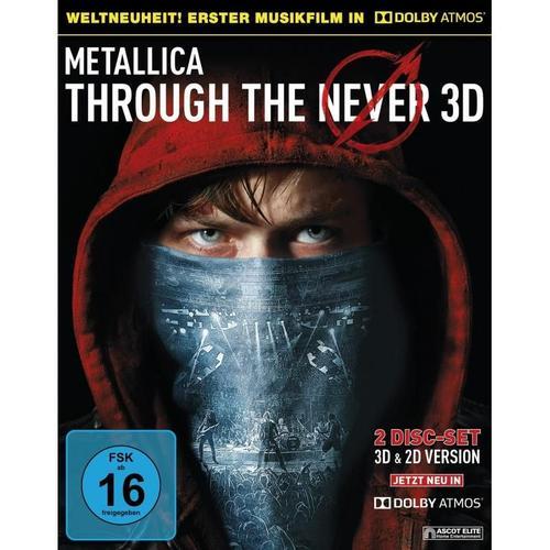 Metallica Through The Never-Blu-Ray 3d  Atmos