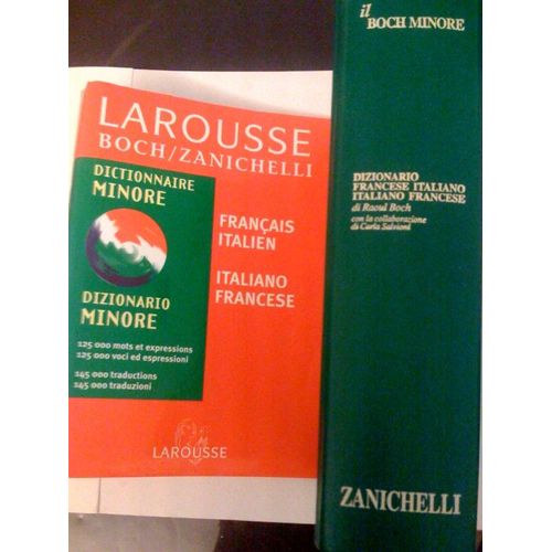 Larousse Dictionnaire Minore Francais:Italien