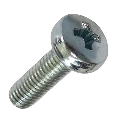 Aerzetix : 100 boulons vis à tête cylindrique M3x10mm DIN7985A acier zingué empreinte PH1 cruciforme Phillips C17926