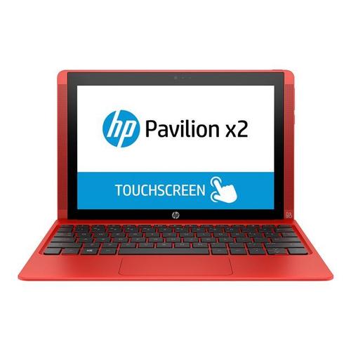 HP Pavilion x2 10-n124nf - 10.1" Atom x5 Z8300 1.44 GHz 2 Go RAM 32 Go SSD Rouge AZERTY