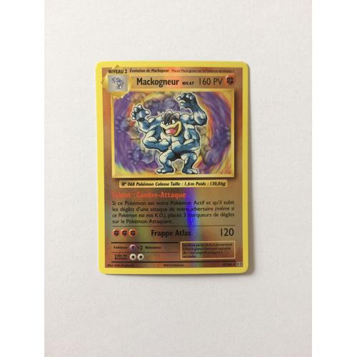 Carte Pokemon 59 108 Mackogneur Niv 67 160 Pv Holo Reverse Xy Evolutions Neuf Fr Rakuten