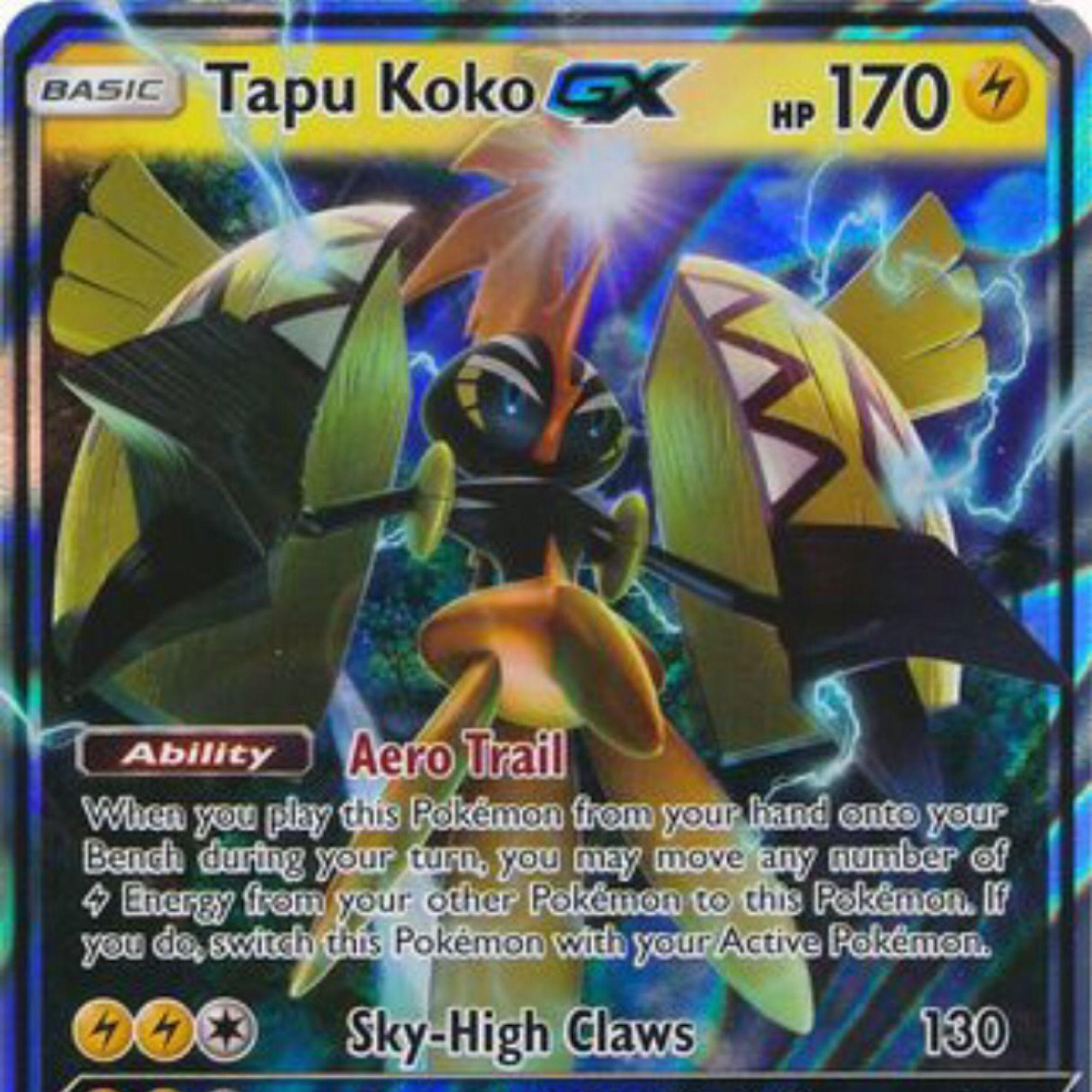 Tapu Koko-GX (SM33/250), Busca de Cards