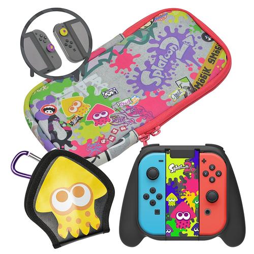 Splat Pack Deluxe Splatoon 2 Pack D'accessoires Pour Nintendo Switch