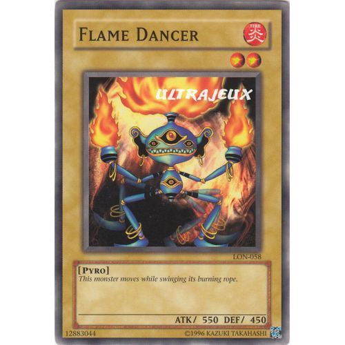 Yu-Gi-Oh! - Lon-058 - Flame Dancer - Commune