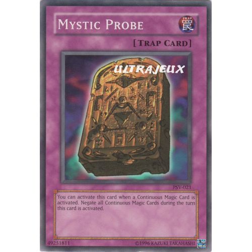Yu-Gi-Oh! - Psv-021 - Mystic Probe - Commune