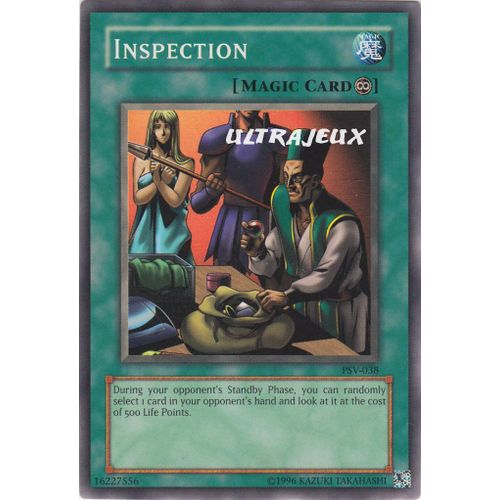 Yu-Gi-Oh! - Psv-038 - Inspection - Commune