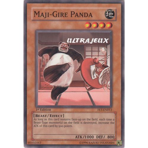 Yu-Gi-Oh! - Fet-En012 - Maji-Gire Panda - Commune