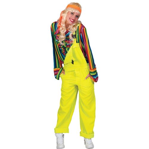 Déguisement Combinaison Jaune Fluo Adulte - Taille: Xl