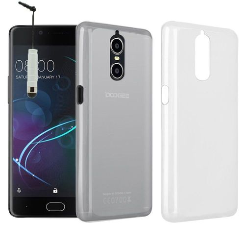 Coque Silicone Gel Pour Doogee Shoot 1 4g 5.5" - Transparent + Mini Stylet