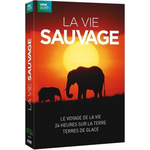 Coffret La Vie Sauvage : Le Voyage De La Vie + 24 Heures Sur La Terre + Terres De Glace - Pack
