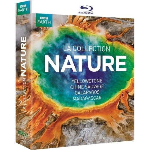 Bbc Earth : Yellowstone + Madagascar + Chine Sauvage + Galapagos - Pack - Blu-Ray