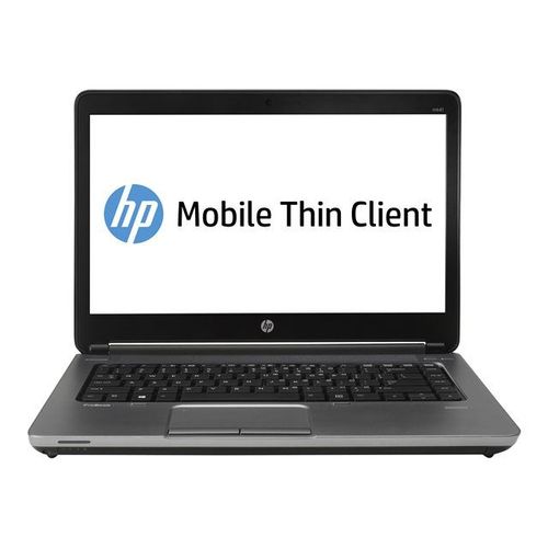 HP Mobile Thin Client mt41 - A4 5150M / 2.7 GHz - Win Embedded Standard 7E 32 bits - 4 Go RAM - 16 Go SSD - 14" HD antireflet 1366 x 768 (HD) - Radeon HD 8350G - 4G - clavier : Anglais...