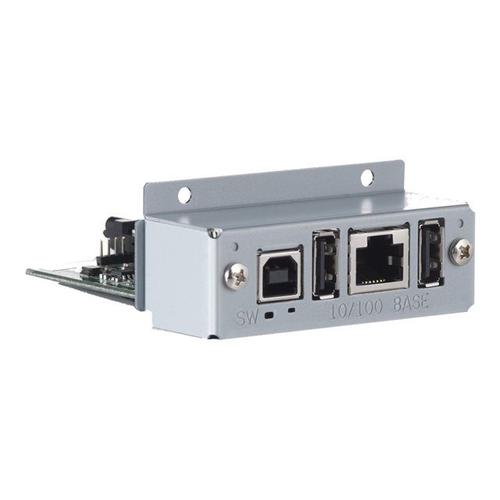 Star HI X Connect Interface - Serveur d'impression - USB, 100Mb LAN - 100Base-TX - pour Star SP700, TSP847II HIA; TSP 654IISK, 654IIU-24 GRY