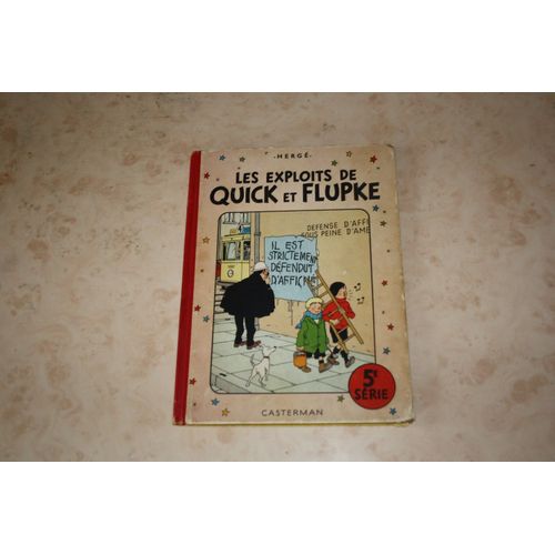 Les Exploits De Quick Et Flupke