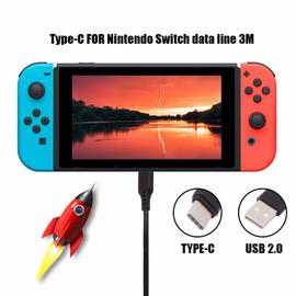 Câble Chargement USB pour Manette PS5 Nintendo Switch,Câble Chargeur USB  2.0 à Chargement Rapide type