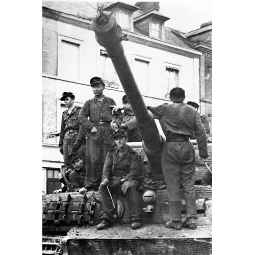 Ww2 - Bourgthéroulde 25.08.44 - Char Tigre Du 2° Ss Panzer Abteilung 503