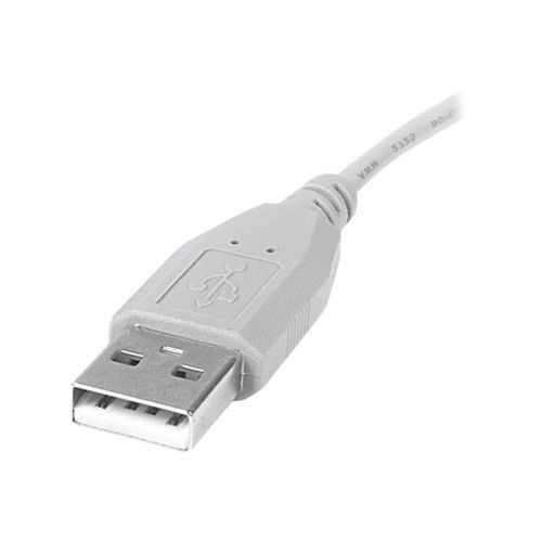 StarTech.com Câble USB 2.0 A vers Mini B de 15 cm - Cordon USB A vers USB Mini B - M/M - Câble USB - USB (M) pour mini USB type B (M) - USB 2.0 - 15 cm - gris - pour P/N: USB2002EXT2...