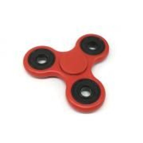 Toupie Mécanique Anti-Stress Hand Spinner Orange Roulement À Billes Ultra Rapide